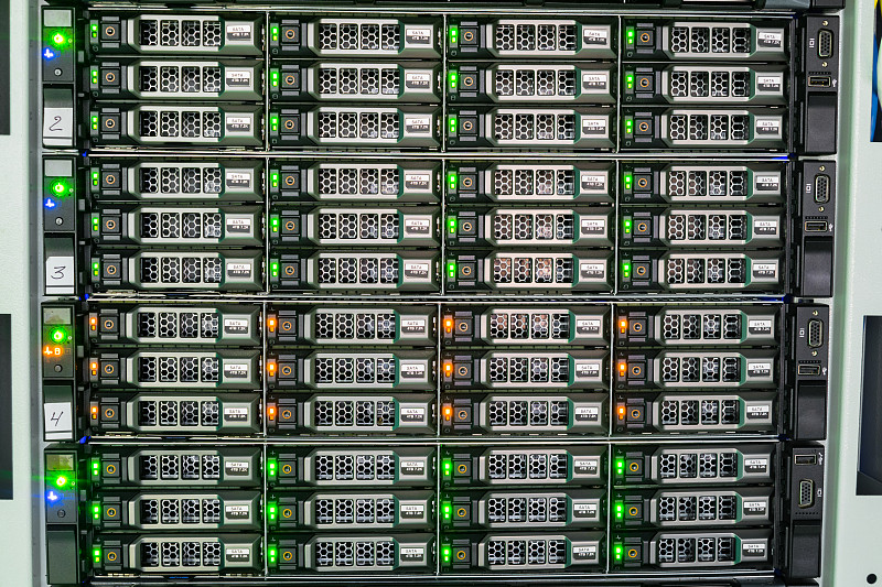 网络服务器,数据中心,公亩,器材箱,有序,巨型电子计算机,美国,水平画幅,无人,阳极