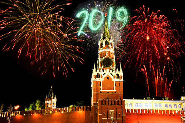 莫斯科2019年新年焰火