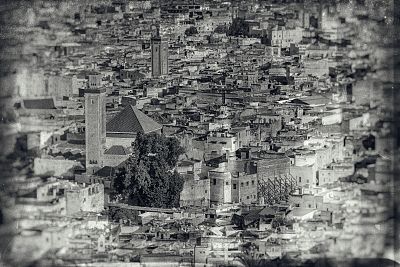 摩洛哥怀旧的老照片