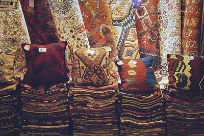 土耳其地毯世界大集市，伊斯坦布尔，土耳其
