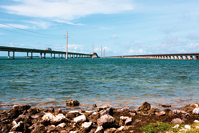 佛罗里达群岛的七英里大桥