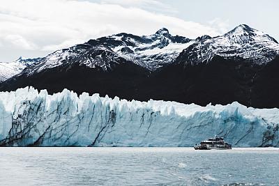 阿根廷莫雷诺冰川的风景
