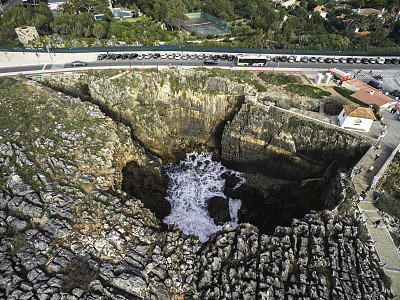 Boca do Inferno(葡萄牙语为地狱之口)，卡斯凯，葡萄牙