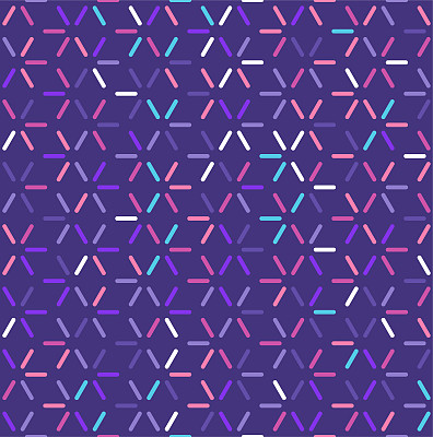 Trendy & Colorful Composition Vector Pattern Design