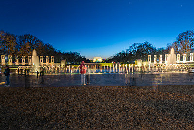 美国华盛顿特区的二战纪念碑