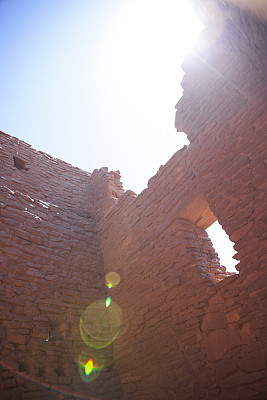 美国亚利桑那州乌帕特基国家纪念碑的乌帕特基普韦布洛遗址