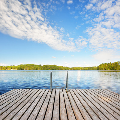 芬兰的Saimaa湖