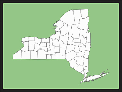 纽约县地图可下载