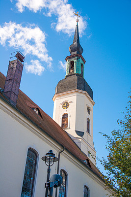 斯普雷瓦尔德Lübbenau或Lubbenau, Lehde老城街道与教堂