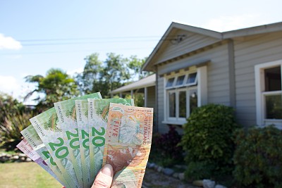 新西兰货币NZD与房子的背景