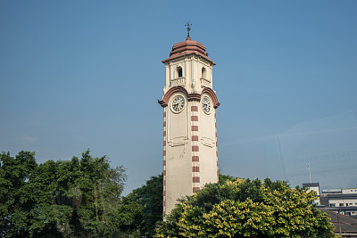 可汗钟楼或威玛拉达玛钟楼，斯里兰卡科伦坡。