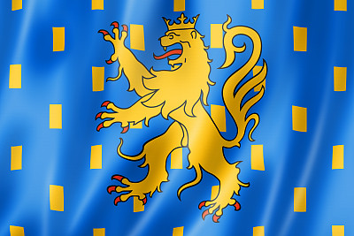弗朗契-孔德地区旗，法国