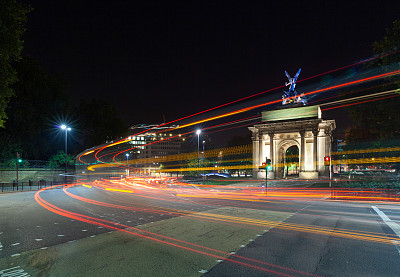 伦敦海德公园角的惠灵顿拱门