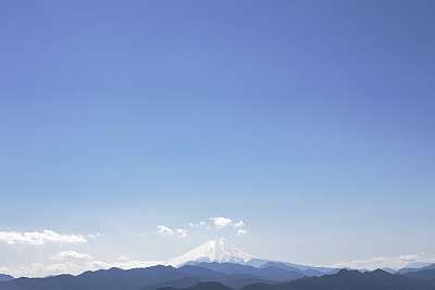 欣尝到富士山美丽的风景