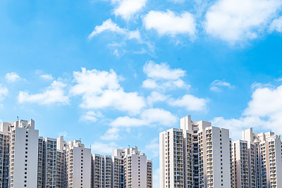 秀茂坪的高层住宅大厦