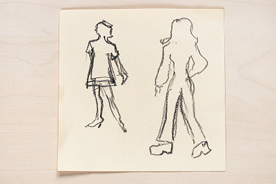 描绘六七十年代的时尚剪影