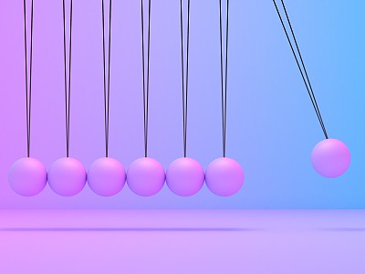 牛顿碰撞球