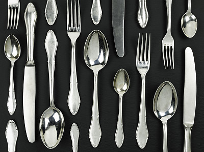银餐具