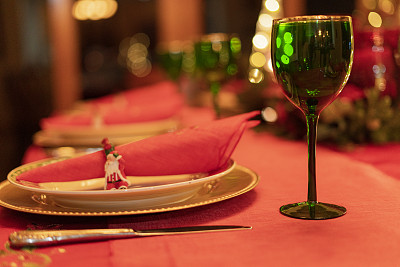 圣诞节装饰的一个房子的客厅