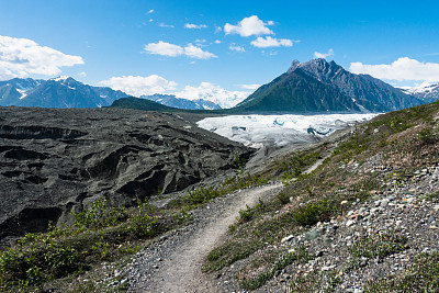 Wrangell-St的景观。伊莱亚斯