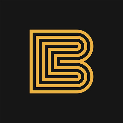 字母B标志或图标设计