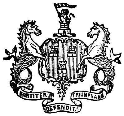 泰恩河畔的纽卡斯尔盾徽——19世纪