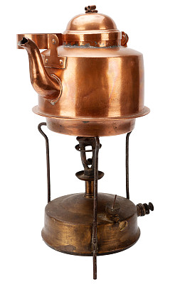 复古复古青铜primus炉铜茶壶。