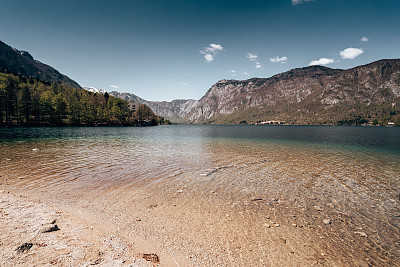 Bohinj湖，特里格拉夫国家公园，朱利安阿尔卑斯山