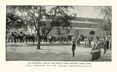 亨利·哈夫洛克-艾伦将军的葬礼，维多利亚军事史，19世纪
