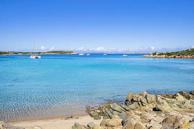 Monti d'à Rena Beach, one of the naturalistic treasures of La Maddalena Island - Sardinia