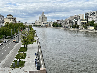 莫斯科河堤，莫斯科，俄罗斯