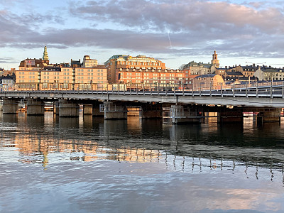 瑞典-斯德哥尔摩-大桥和Södermalm