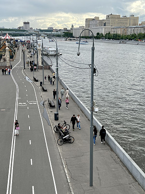 莫斯科河堤，莫斯科，俄罗斯