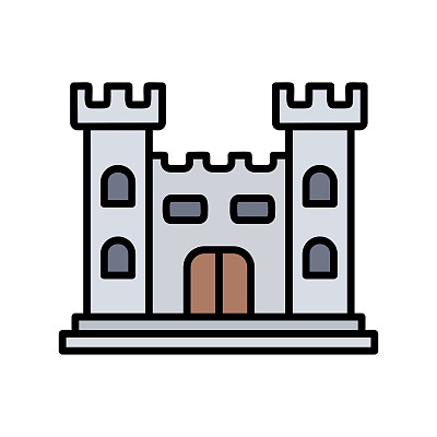 城堡的图标