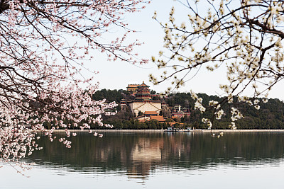 中国北京的颐和园，