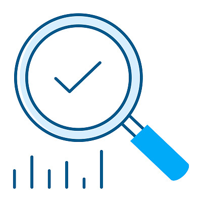 经过验证的结果图标.被证明成功.可靠的性能.测试效果.