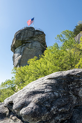 烟囱岩州立公园的烟囱岩