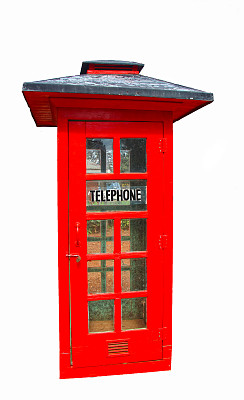 老式电话亭