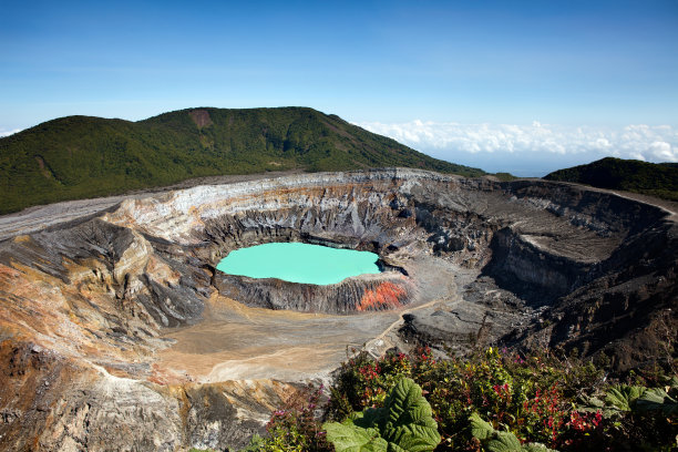 波阿斯火山口，波阿斯火山国家公园，哥斯达黎加