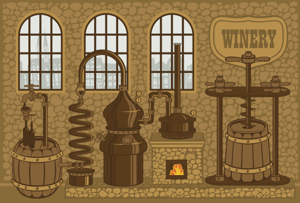 酿酒厂是生产葡萄酒的工厂