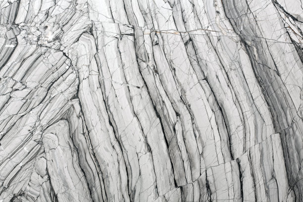 抽象的天然大理石黑白灰色设计