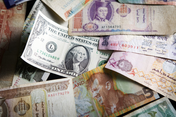 国际货币,全球货币兑换和商业金融