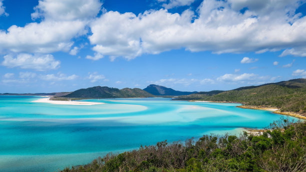 白天堂海滩
