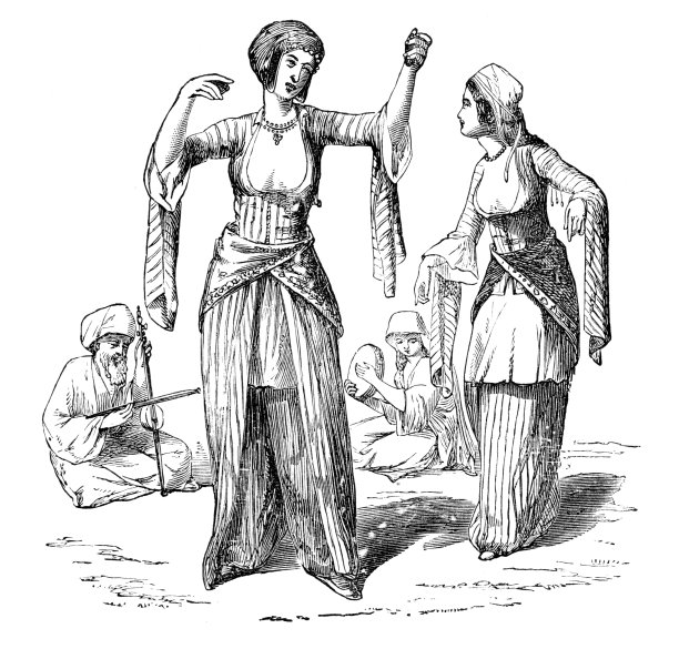 埃及传统舞蹈女孩