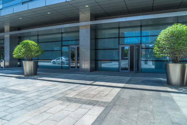 办公大楼的入口