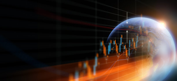 金融和技术数据分析图显示全球市场趋势