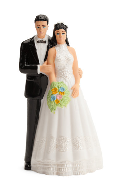 婚礼蛋糕雕像