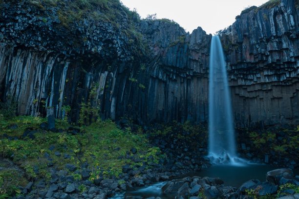 Svartifoss Waterfall