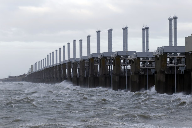荷兰三角洲工程在风暴和高潮期间的行动