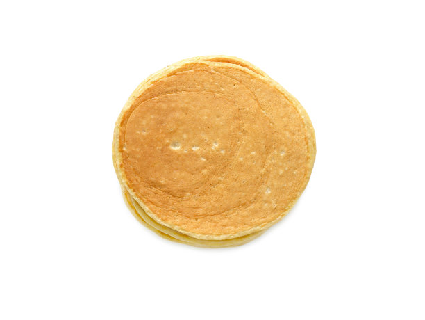 煎饼在白色的桌子上烹饪铸铁煎饼锅放在旧的白色木桌上自制甜南瓜煎饼